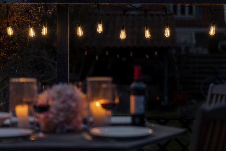 Actual product image Nordic Smartlight Lite bulb moments - smart Light Chain - Vintage Edison (13 m)