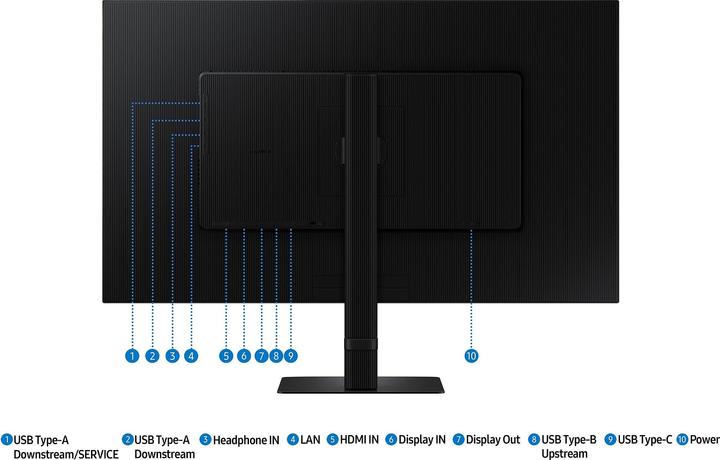 Actual product image Samsung ViewFinity S6 - S60UD (2560 x 1440 pixels, 32")