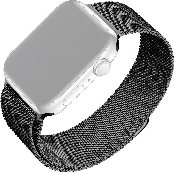 Image du produit Fixed Mesh metal rem til Apple Watch 42/44/45/49mm Sort (Métal)