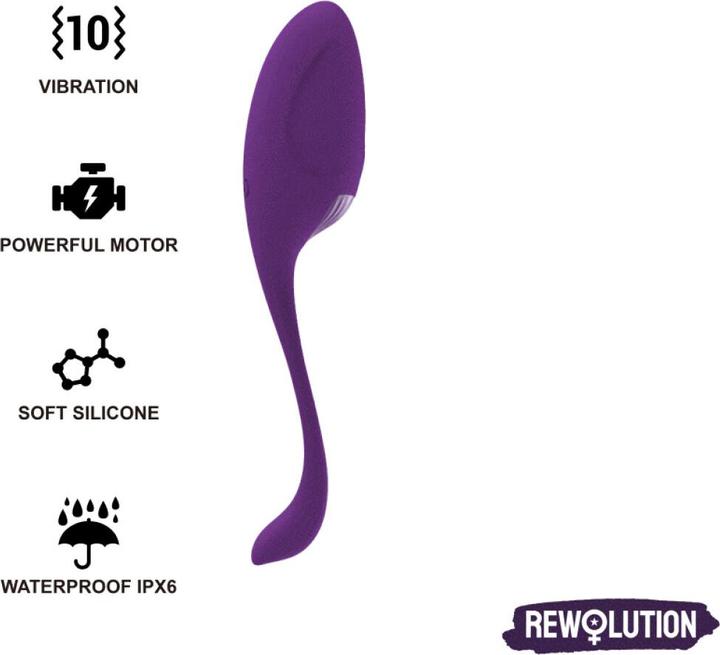 Immagine prodotto Rewolution Uovo a vibrazione "Rewovo" con telecomando