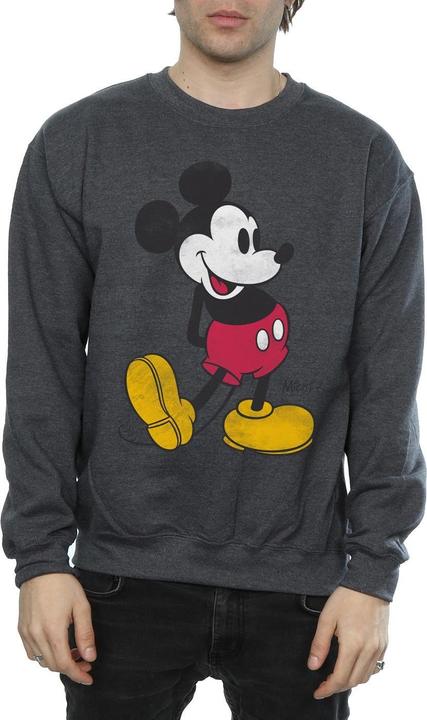 Actual product image Disney Mens Mickey Mouse Classic Kick Sweatshirt (M)