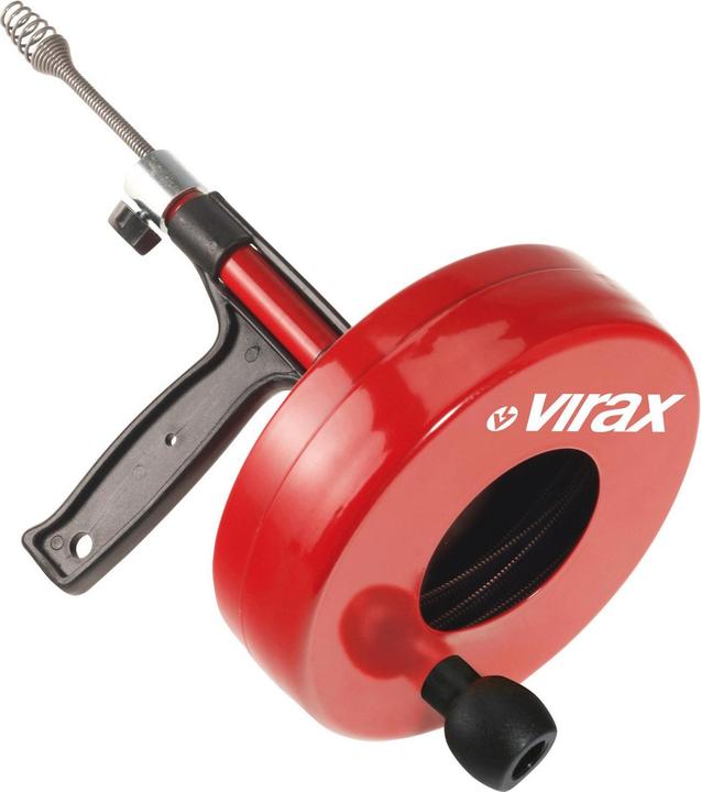Actual product image Virax Pipe cleaner with drum 6.4 mm, length 7.5 m (7.50 m)
