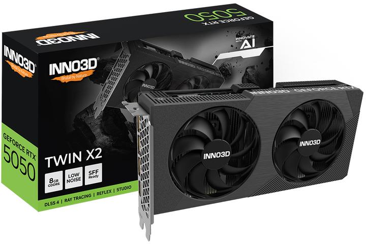 Produktbild Inno3D RTX5050 Twin X2 8GB GDDR6 HDMI 3xDP (8 GB)
