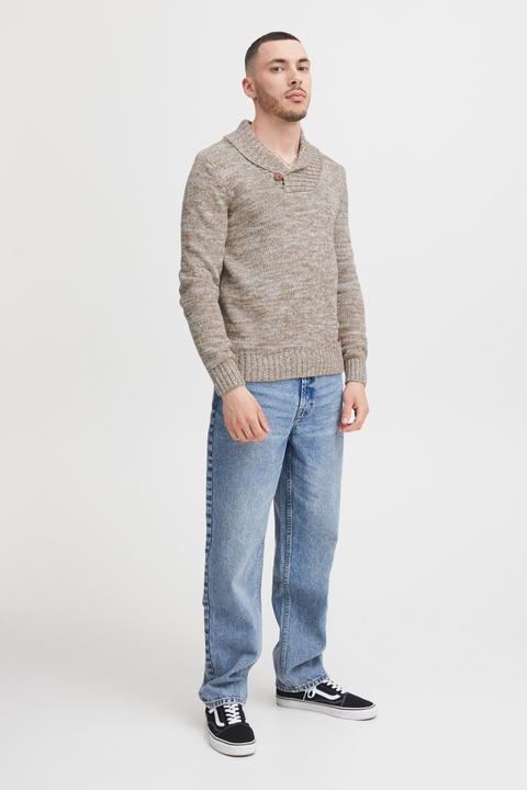 Immagine prodotto Solid Phil Maglione In Maglia Grossa Pullover Maglieria Da Uomo Con Collo A Scialle In Cotone 100% (XL)