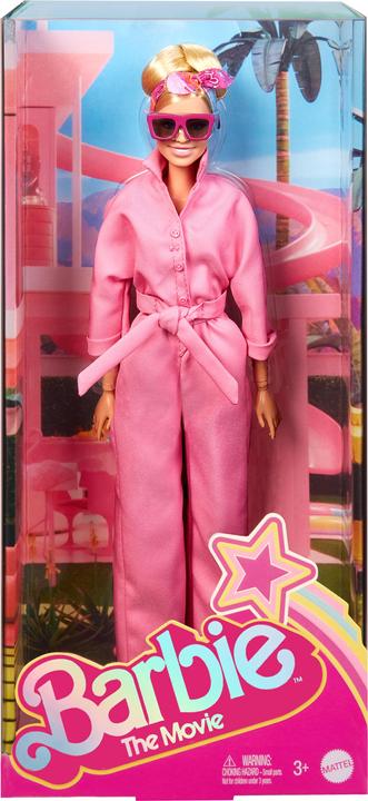 Actual product image Barbie The Movie Puppe im Pink Power Jumpsuit