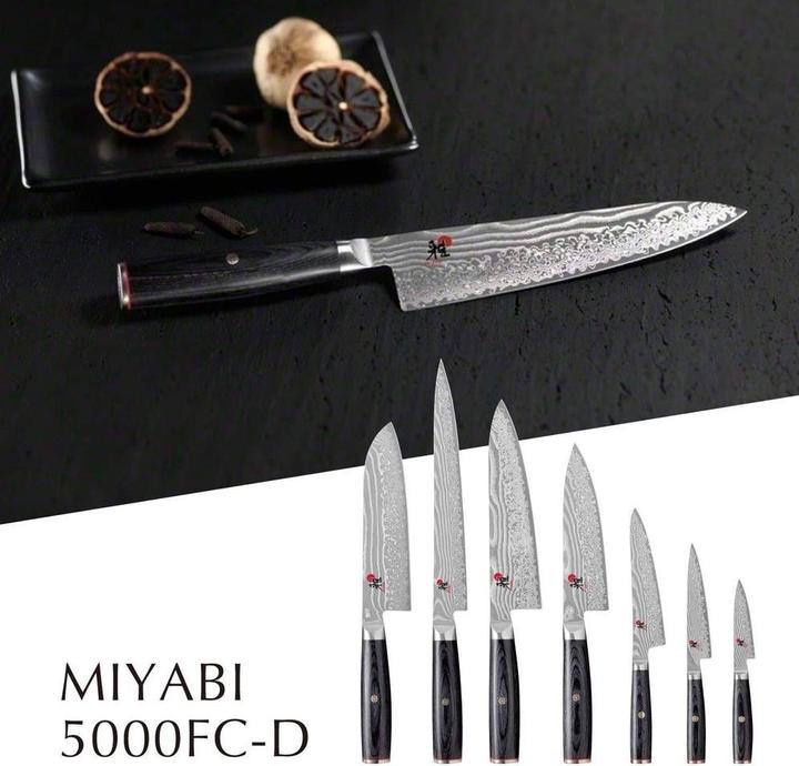 Actual product image Miyabi 5000FCD Shotoh (13 cm)