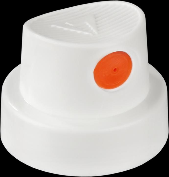 Molotow Spray head Silent Fat Cap white-orange 5cm (Orange, White, 50 mm, 1 x)