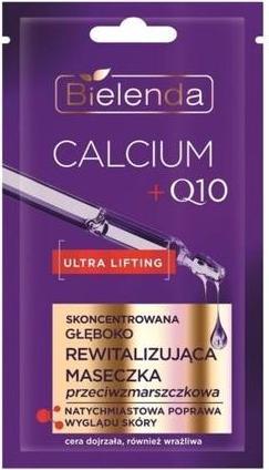 Actual product image Bielenda Calcium Q10 Concentrated Anti-Wrinkle Mask 8G