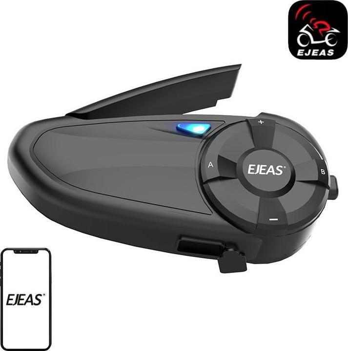 Actual product image Ejeas Motorcycle Intercom Q7 (Set of 1)