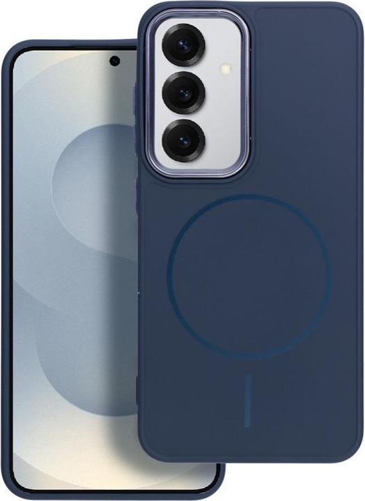 Produktbild 4Kom Back panel cover OEM FRAME MAG COVER Case compatible with MagSafe for SAMSUNG S25 ULTRA navy blue (Samsung Galaxy S25 Ultra)