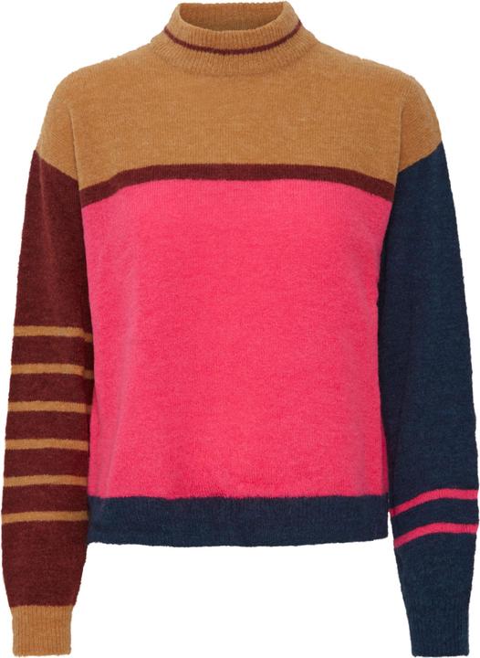 Actual product image Pulz Jeans Pulz - PZASTRID Colour Block Sweater - Sweater - 50207704 (L)