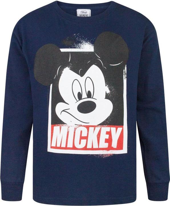 Actual product image Mickey Mouse Tshirt Boys Long Sleeve (164, 170)