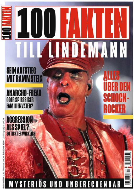Produktbild 100 Fakten zu Till Lindemann (Deutsch, Michael Fuchs-Gamböck, Jens-Uwe Berndt, 2023)