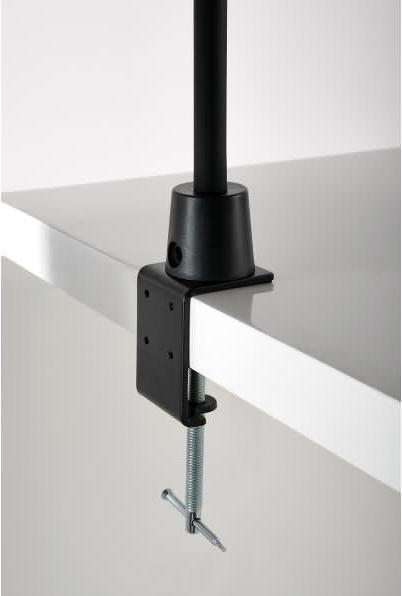 Produktbild Alco Albert 936-11 - LED Schreibtisch-/ Arbeitsplatzleuchte mit Tischklemme, schwarz, in 3 Stufen di