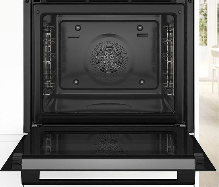 Produktbild Bosch Hausgeräte Serie 6, Einbau-Backofen, 60 x 60 cm, Schwarz, HBG578BB3
