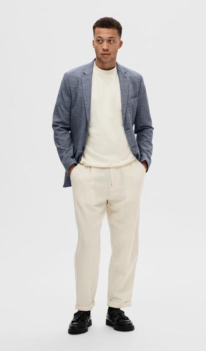 Immagine prodotto Selected Homme Pantaloni cropped dal taglio rilassato (W33/L32)