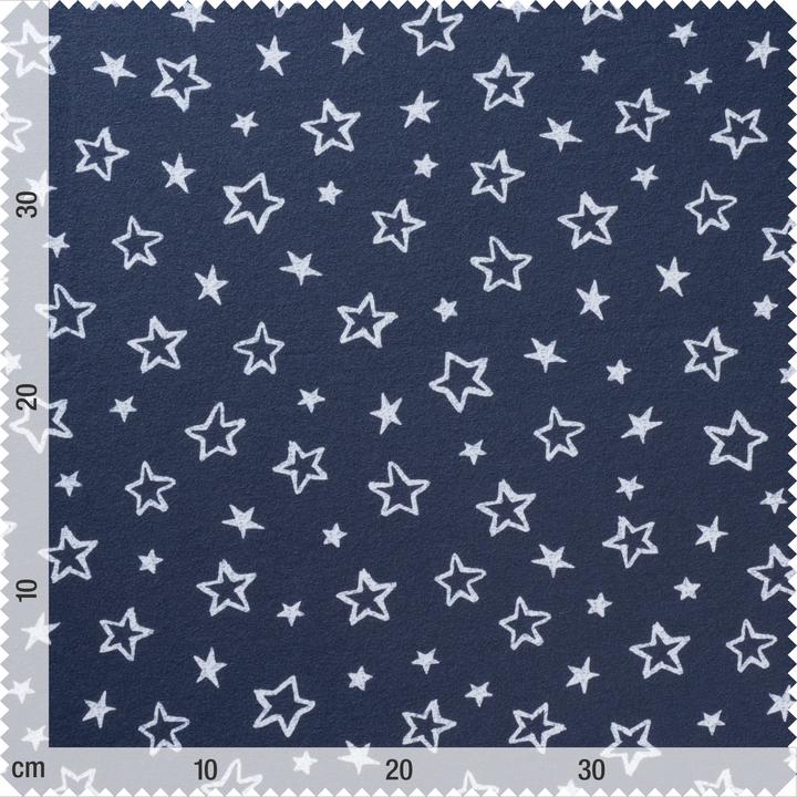 Produktbild VBS Jersey-Stoff "Sterne" 150 cm breit, Meterware