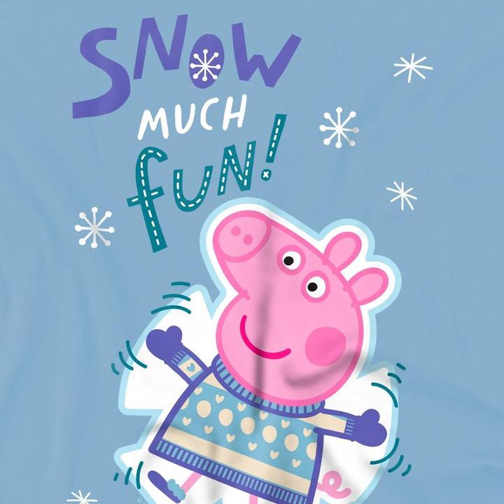 Immagine prodotto Peppa Pig Snow Much Fun Maglietta Bambini (116)