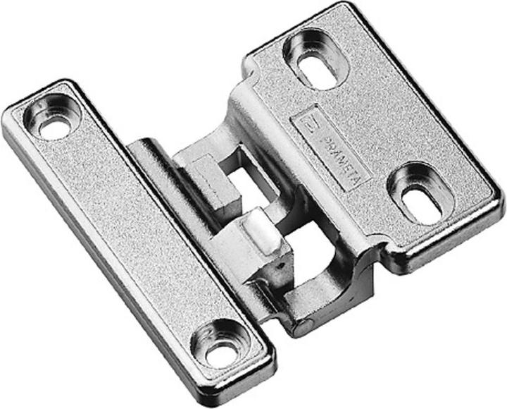 Prämeta Einachsbänder Dünntür-Flachband, Türauflage 3.5 mm, Eckband, R