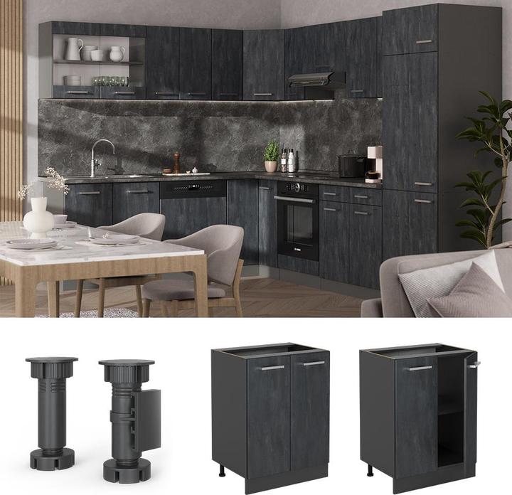 Produktbild Vicco Küchenunterschrank R-Line (60 x 46 x 81.5 cm)