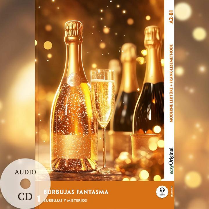 Actual product image Burbujas Fantasma - Spanische Krimi-Lektre A2-B1 (+ Audio-CD) (Spanish, Tina Black, Elena Vallejo, Ilya Francs, EasyOriginal, 2025)