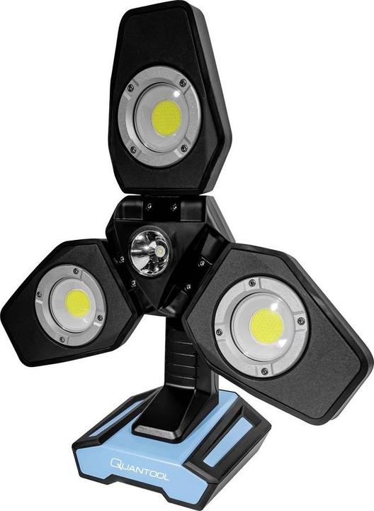 Mannesmann Q30600 Quantool Luce da lavoro a LED a batteria da 3500 lm (3500 lm)