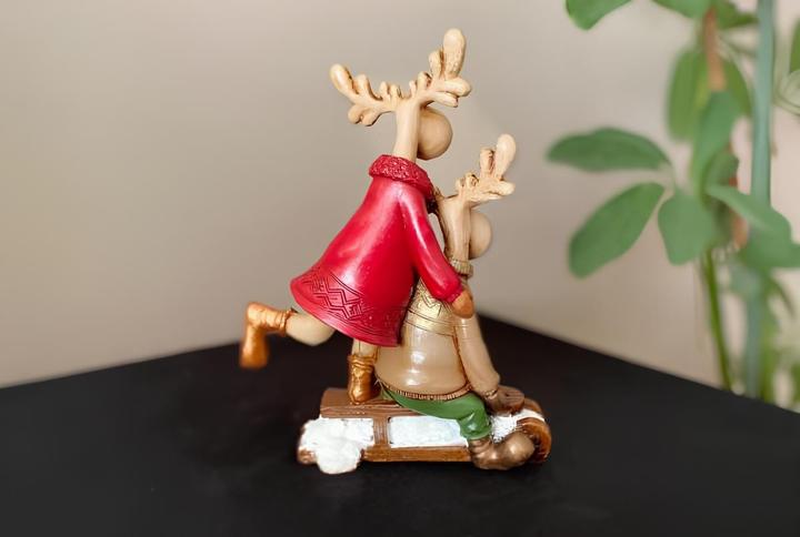 Actual product image Hanah Home Funny Deers XMAS