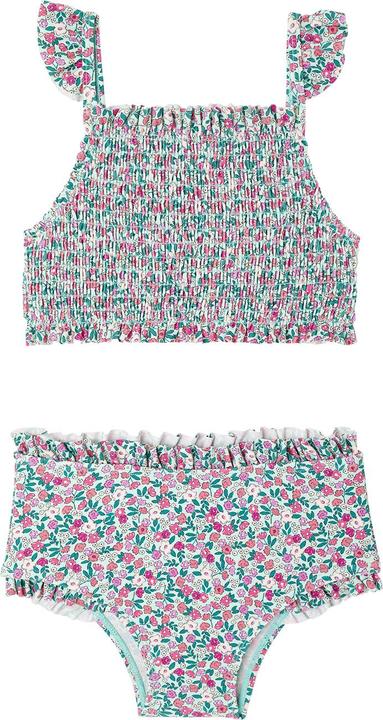 Actual product image Vertbaudet Mädchen Bikini mit gesmoktem Oberteil (98)