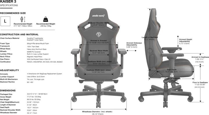 Actual product image Anda seaT Kaiser 3 L