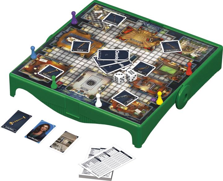Produktbild Hasbro Gaming Cluedo Kompakt, portables Spiel für 3–6 Spieler, Reisespiel für Kinder, Spass überall (Deutsch)