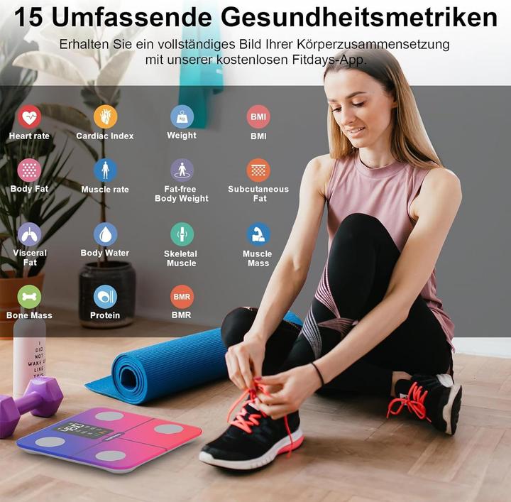 Produktbild Healthkeep Körperfettwaage (180 kg)