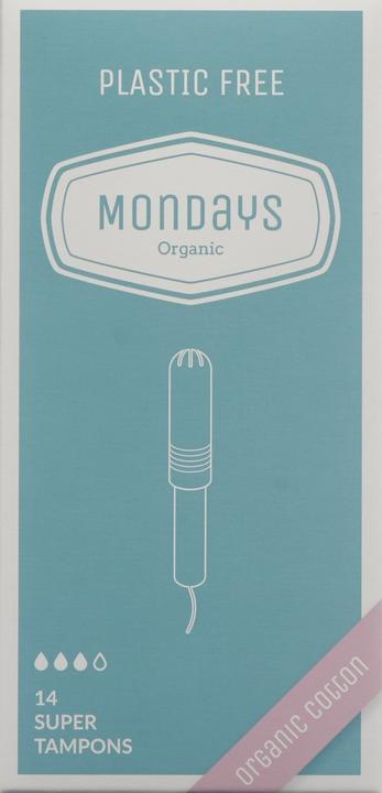 Produktbild Organic Mondays Bio-Tampons mit Karton-Applikator (14 x, Normal)