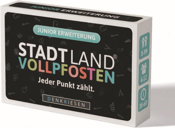 Actual product image Denkriesen STADT LAND VOLLPFOSTEN - JUNIOR Expansion "Every Point Counts" to the official board game (German)