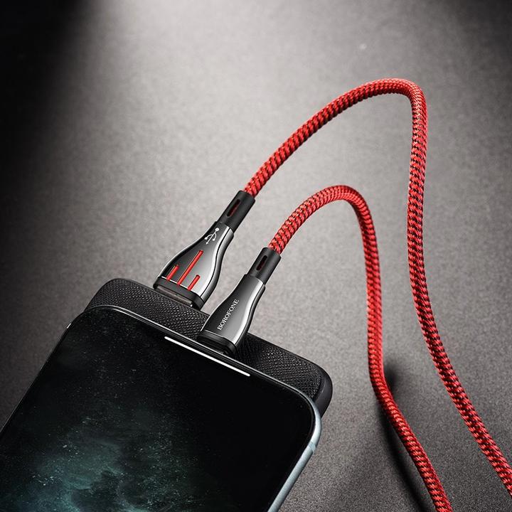 Produktbild Borofone USB USB-A to Lightning 1.2m Cable Random (6931474724847) (1.20 m, USB 3.0)