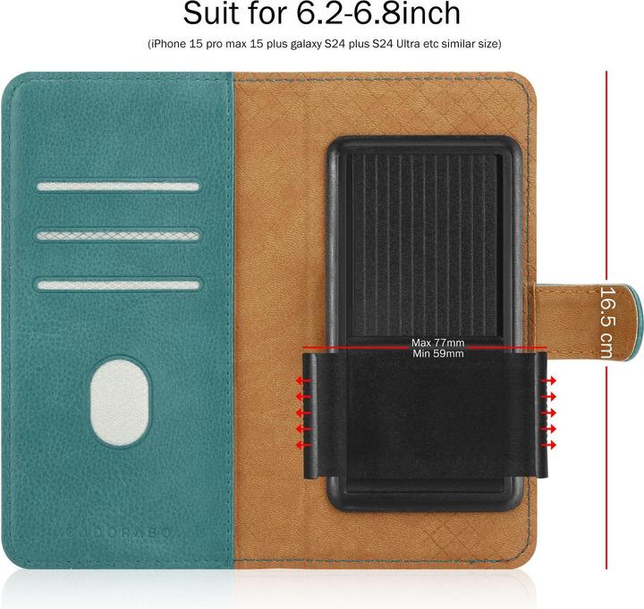 Actual product image Cadorabo Case for Honor View 10 Book Cover (Honor View 10)