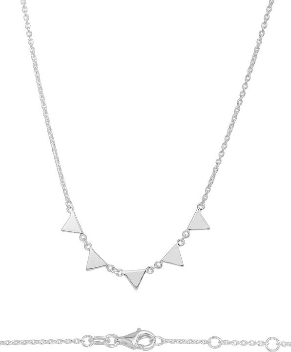 Leyda Necklace Triangle (Silber 925, 40 - 44 cm)