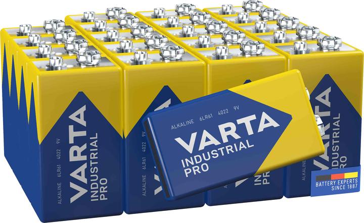 Produktbild Varta Industrial (20 Stk., 9V Block, 640 mAh)