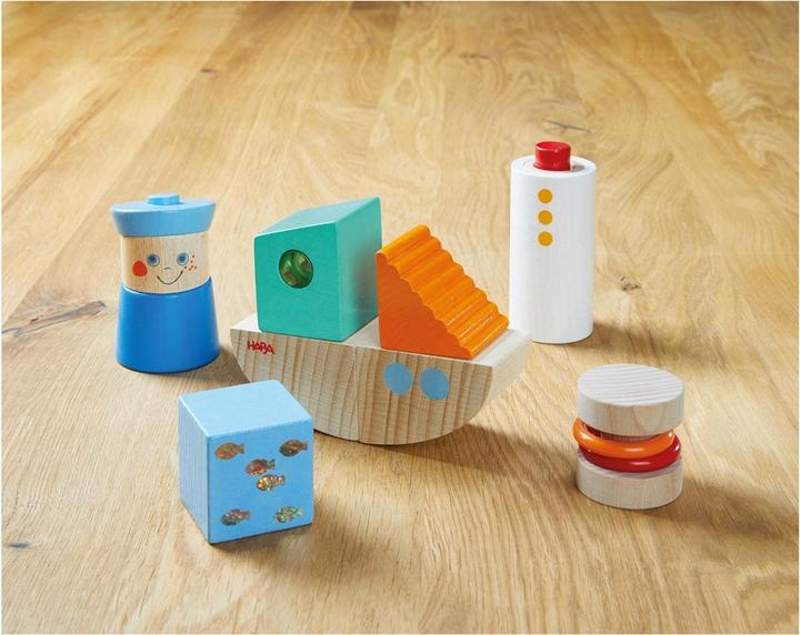 Actual product image Haba Discovery building blocks ship (MQ2) **