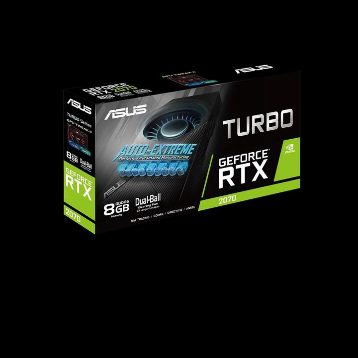 Produktbild ASUS GeForce TURBO RTX 2070 8G EVO (8 GB)