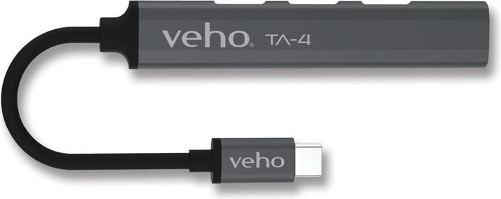 Produktbild veho TA-4 USB-C 4 PORT USB-A MINI (USB-C, 3 Ports)