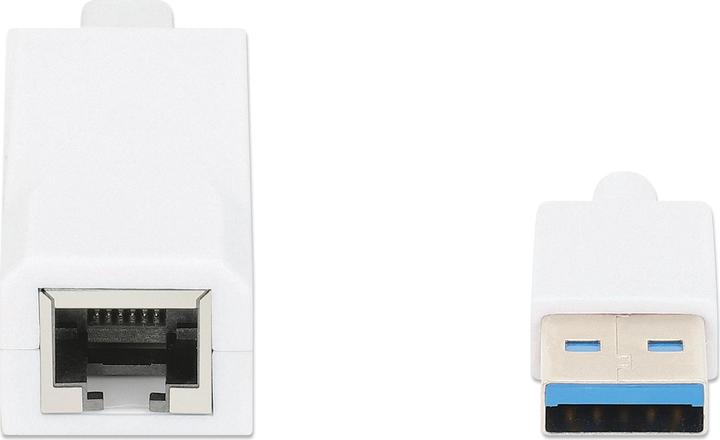 Produktbild Manhattan USB auf Ethernet Adapter (USB 3.0, RJ45 (1x))