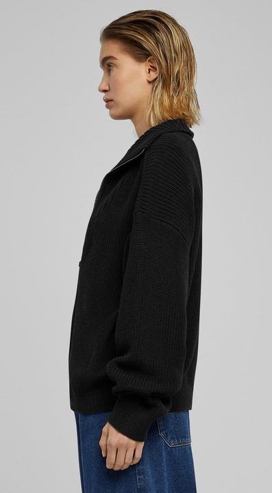 Image du produit Urban Classics Ladies Knitted Zip Cardigan - 126787 (5XL)