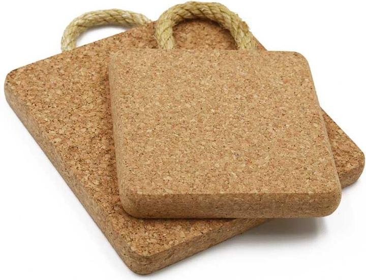 Image du produit Yelafox Dessous de plat avec corde (1 x, Dessous de poêle)