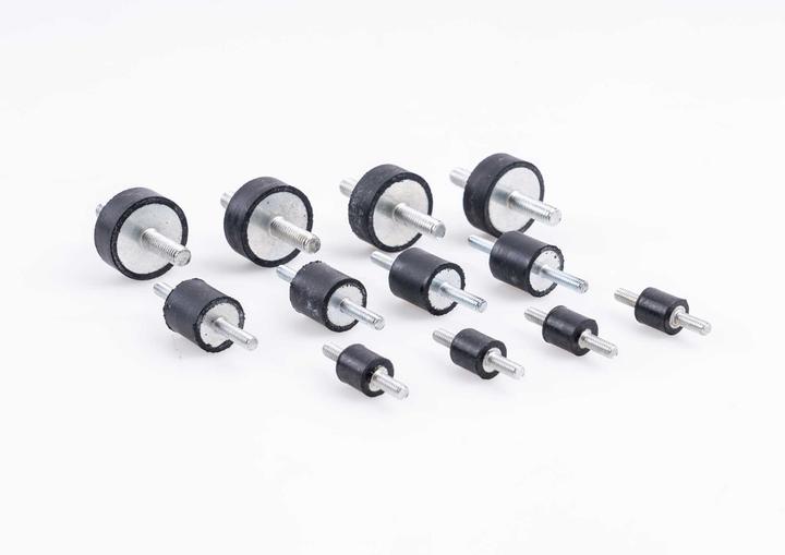 Modellbau Lindinger vibrating rubber 15/15mm m4 4pcs.