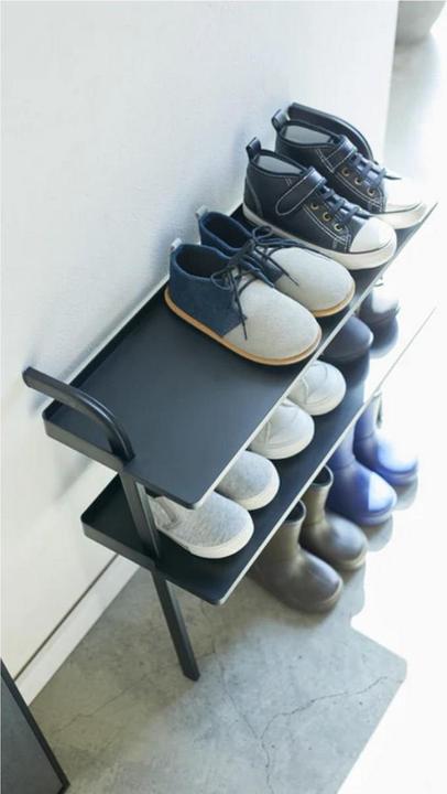 Produktbild Yamazaki Lehnendes Kinder-Schuhregal FRAME