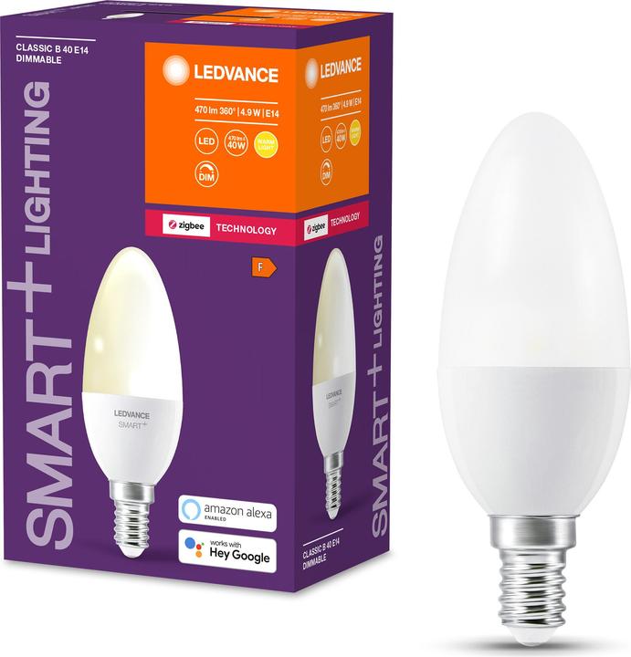Image du produit Ledvance Bougie Smart (E14, 6 W, 470 lm, 1 x, F)
