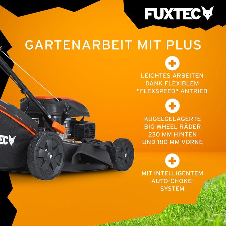 Actual product image Fuxtec FX-RM5170PRO petrol lawn mower (Petrol)