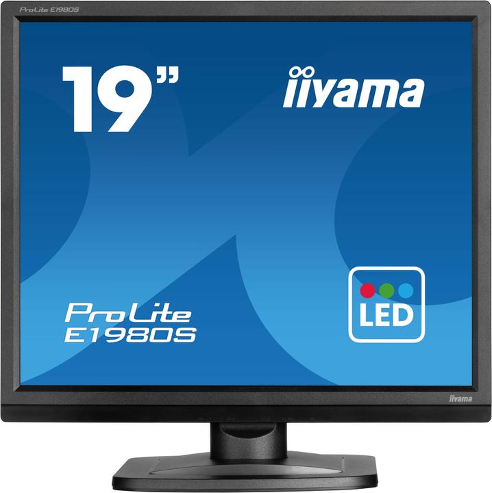 Produktbild iiyama 48.0cm (19") E1980S-B1 5:4 HDMI+DP (1280 x 1024 Pixel, 19")