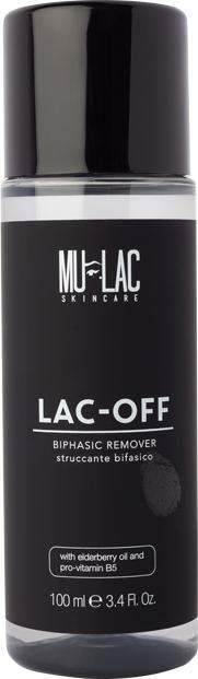 Actual product image Cosmetic Cosmetics LAC-OFF Makeup Remover Fast and Easy, Perfume and Alcohol Free Vegan 100ml (Cleaning cloths, 100 ml)
