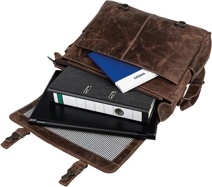 Actual product image Dörr Leather photo bag Cape Town large (Camera shoulder bag)
